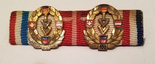 SELTENE VINTAGE DEUTSCHE "IVV" PINS / ABZEICHEN