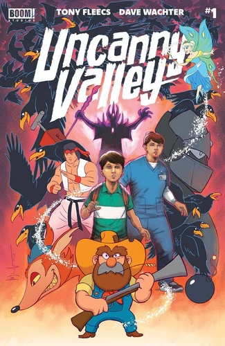 UNCANNY VALLEY 1 CVR A NM TONY FLEECS BOOM! STUDIOS COMICS 2024