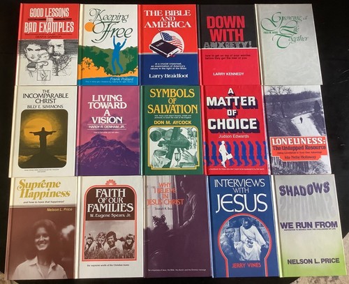 Set 46 Vintage Broadman Press Baptist christliche Theologie Bücher 1970er & 1980er Jahre - Bild 5 von 7