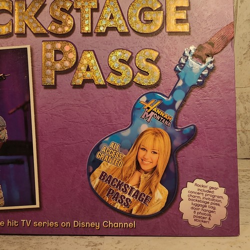 Disney Hannah Montana Back Stage Pass 2008 Miley Cyrus - Picture 3 of 18