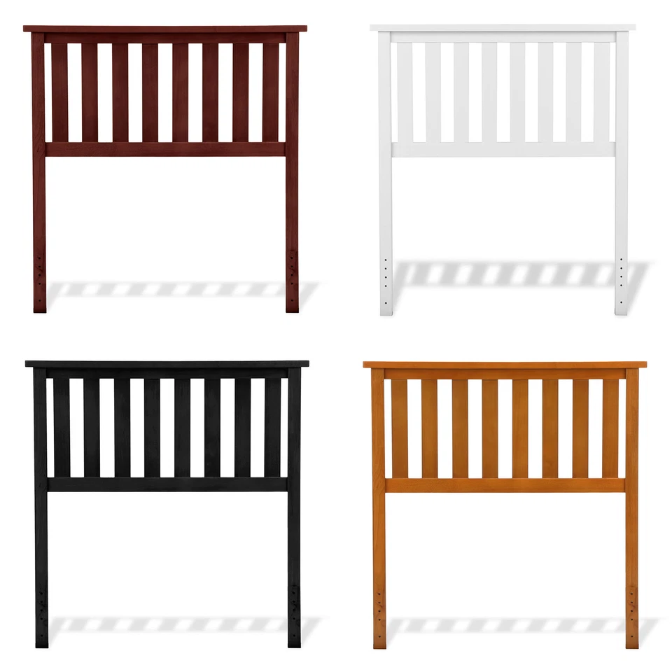 Twin or Twin XL Bed Size Oxford Wooden Bolt-On Headboard - Image 2 of 2