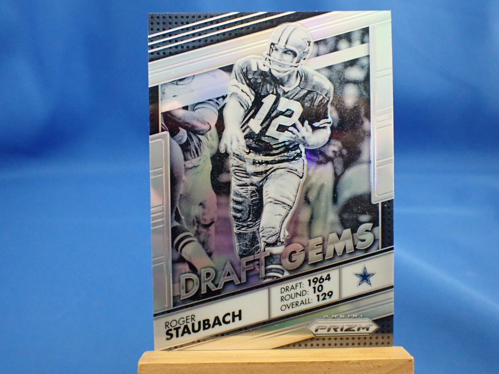 Prizm 2016 Roger Staubach Draft Gems Silver Prizm