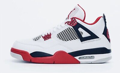 Size 12 - Jordan 4 Retro Fire Red NEW DS OG AJ4 Chicago Size 12 - Jordan 4 Retro Fire Red NEW DS OG AJ4 Chicago