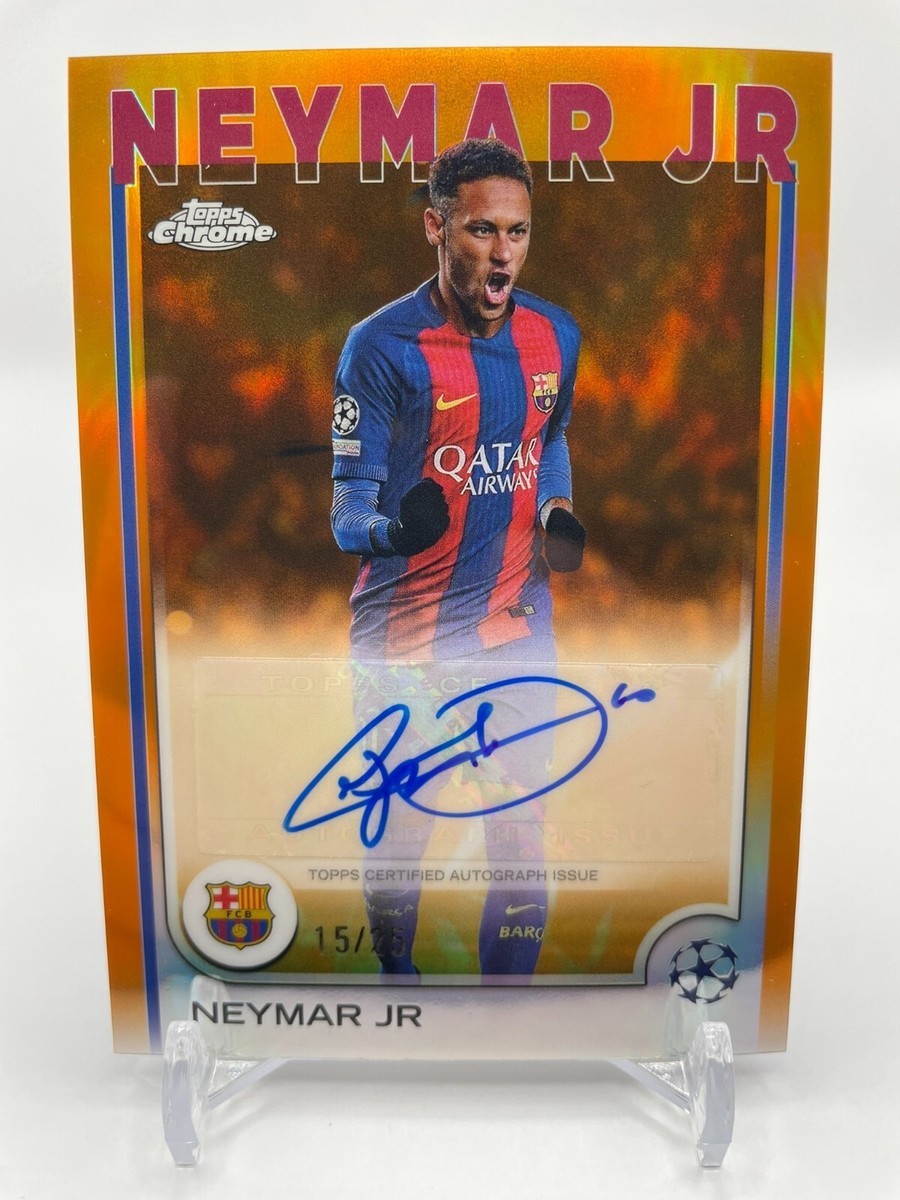 Topps PSG ネイマール 直筆サイン Neymar 50枚限定 Yahoo!オークション -「ネイマール サイン」(トレーディング