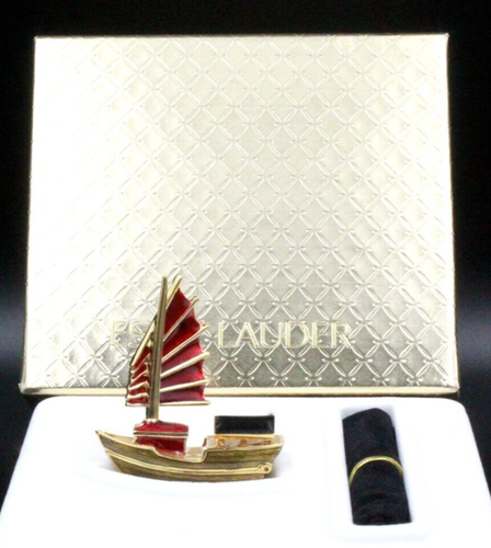 Estee Lauder Limited Edition Intuition Chinese Junk La Pagoda Solid Perfume
