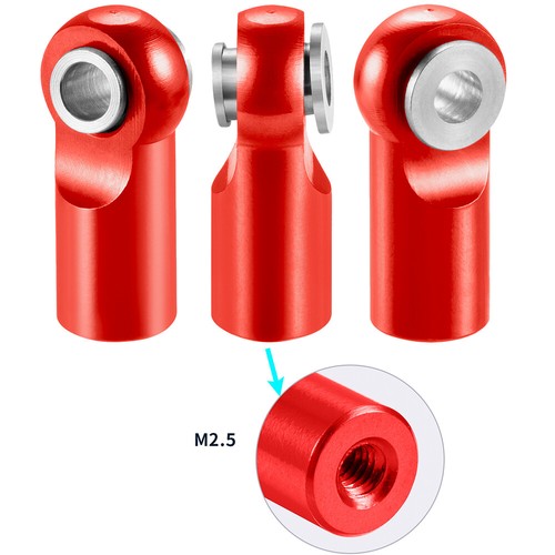 Cabezal de bola de articulación con extremo de varilla de eslabón derecho de aluminio M2/M2.5 para carrito sobre orugas de radiocontrol - Imagen 24 de 37