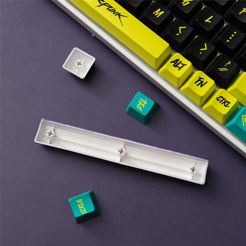 NEW Cyberpunk Theme Keycap Cherry Profile for 61/64/84/87/96/98/104/108 Keyboard - Picture 10 of 11