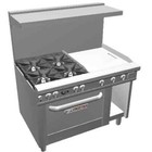 Southbend 4483Dc-2Gl Ultimate 48" Gas Star Burner Range w/ 24" Left Griddle
