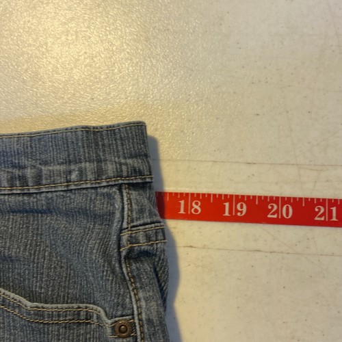 Z. Cavaricci Classic Sportswear Girls Blue Flat Front Jeans Shorts Size 12 - Picture 5 of 12