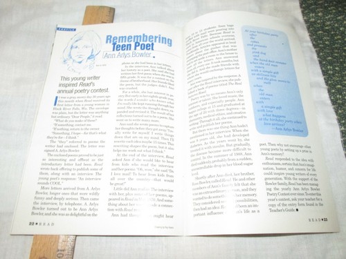 Read Weekly Reader magazine 2000 Mythology and Myths Ann Arlys Bowler School - Imagen 5 de 7
