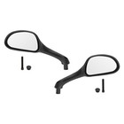 BLACK PAIR of REAR VIEW MIRRORS FOR GILERA RUNNER 50 125 180 200 FXR SP VXR A4