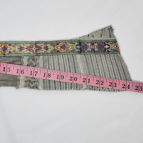 Neu ohne Etikett weiche Umrandung Waffelmuster Blumen Azteken Cardigan orientalisches Design Größe PS - Bild 7 von 8