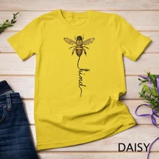 Cool Bee Kind Be Kind T Shirt Gift for Women Men Unisex T-shirt