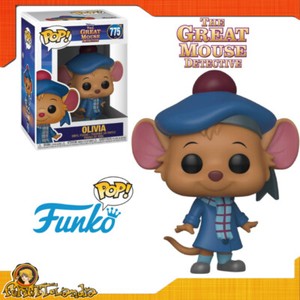 Funko Pop Vinyl Disney The Great Mouse Detective Basil L Of Olivia Ebay