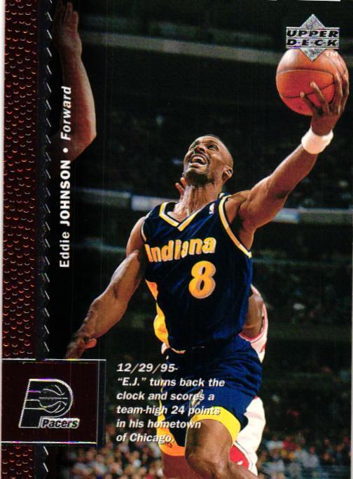1996-97 Upper Deck #50 Eddie Johnson