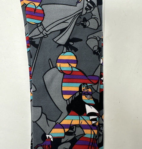 LuLaRoe Disney Villains Captain Hook Peter Pan Kids S/M Leggings Halloween NWT - Picture 5 of 12