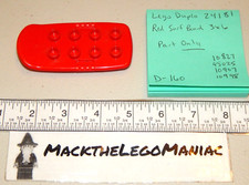 Lego Duplo 24181 Red Surf Board 3x6 Replacement Part Only 10827 45025 10907