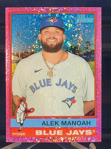 2025 Topps Heritage CHROME PINK SPARKLE REFRACTOR - PICK YOUR PLAYER/CARD - Bild 148 von 153