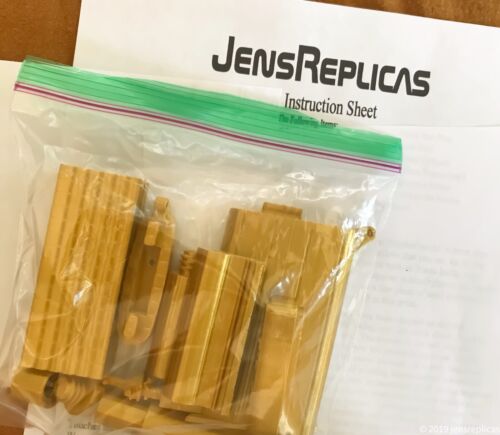 Pistola dorada estuche para cigarrillos encendedor bolígrafo réplica utilería regalo de Navidad kit regalo - Imagen 2 de 11