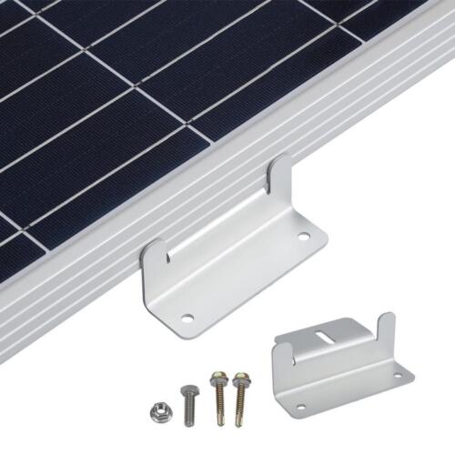 Solarpanel Z Halterungen Montage mit Edelstahlbefestigungen Wohnwagen Dach Wohnmobil Wohnmobil - Bild 4 von 5