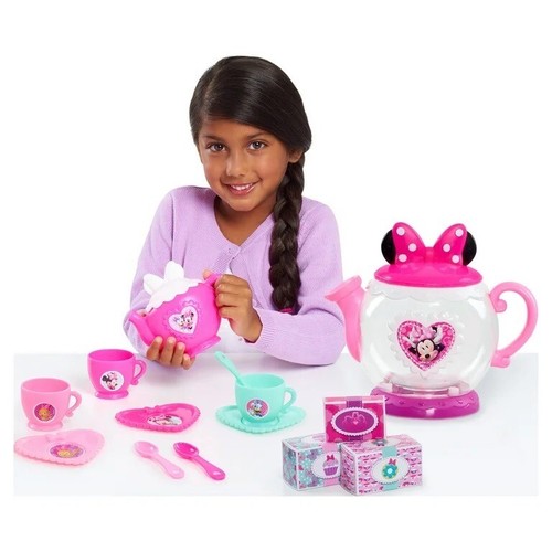 Minnie Mouse Terrific Teapot, Kids Pretend Play Tea Set - Picture 2 of 5