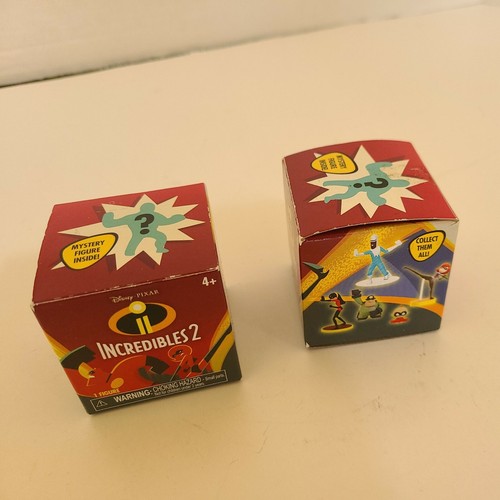 Set of 2 Jakks Disney's INCREDIBLES 2 Series 1 Blind Box Mini Figures Sealed - Picture 4 of 4