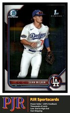 2022 Bowman Draft Chrome #BDC-50 Sean McLain Los Angeles Dodgers