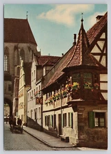 Rothenburg O D Tauber Feuerleinserker Germany Postcard