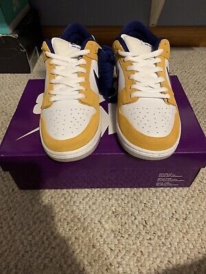 Nike SB Dunk Low Pro Alize size 13 laser orange white Nike SB Dunk Low Pro Alize size 13 laser orange white