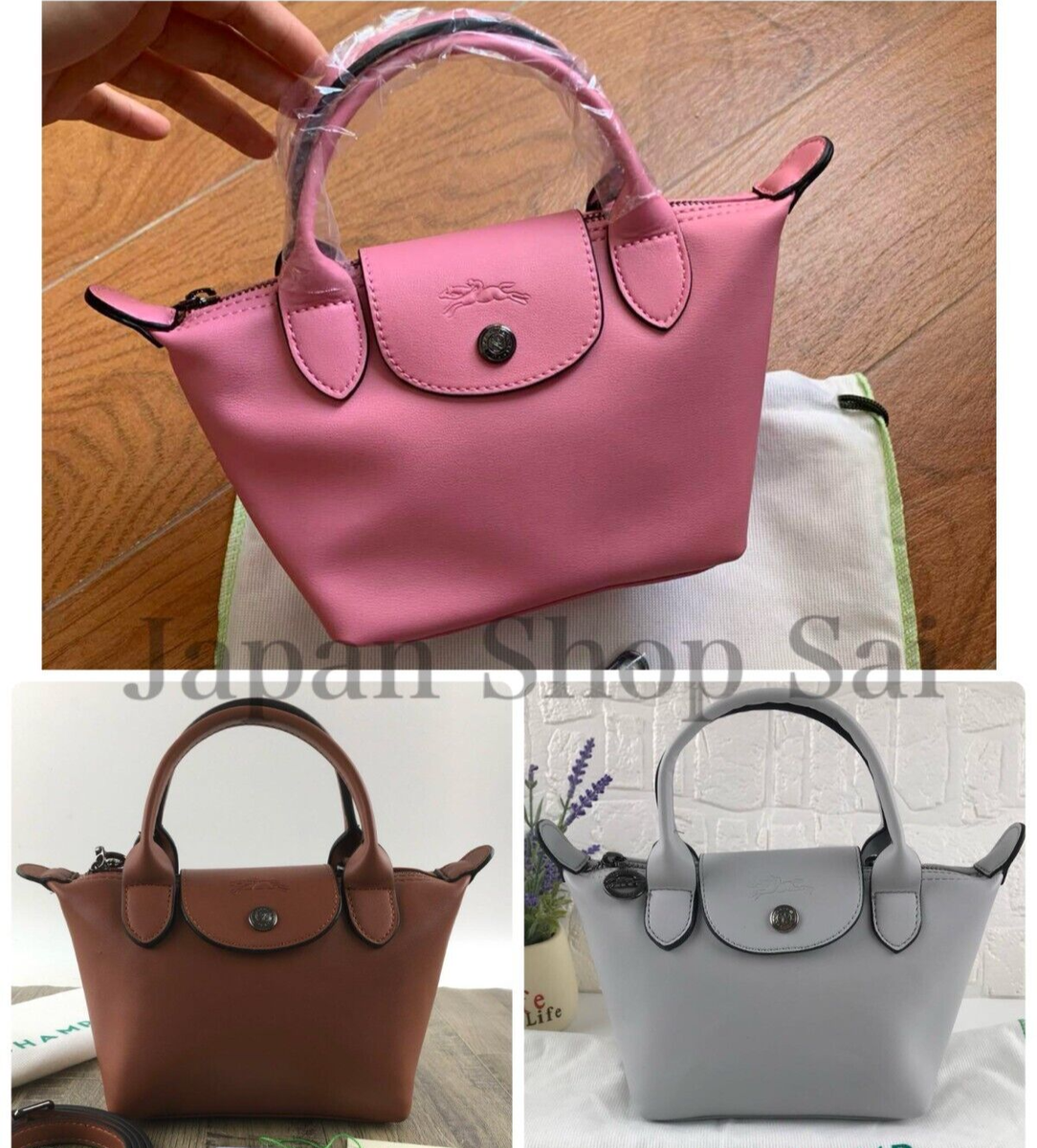 Le Pliage Xtra XS Handbag Pink - Leather | Longchamp US