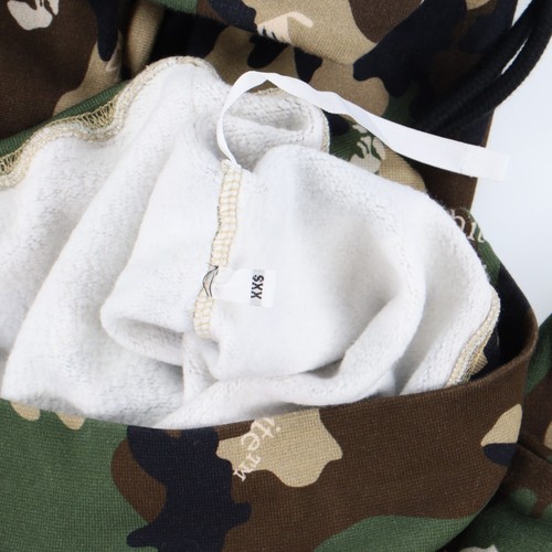Off-White tarnfarben All Over Logo Hoodie | Größe XXS übergroße Passform - Bild 8 von 8