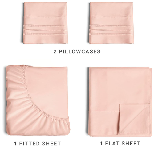 Queen Size 4 Piece Sheet Set - Comfy Breathable & Cooling Sheets - Hotel Luxury - Picture 212 of 308