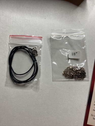 AVON Natural Gem Stones Necklace Set With Pine Box 6 Gemstones OPEN BOX - Picture 6 of 6