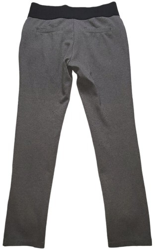 Ci Sono Stretch Gray & Black Elastic Waist Mid Rise Leggings Women's Size L - Picture 2 of 10