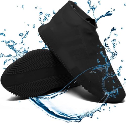 Waterproof Shoe Covers Resistant Silicone Overshoes Rain Boot Cover Protector - Picture 36 of 61
