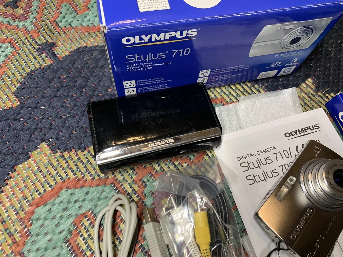 Olympus Stylus 710 7.1MP Digital Camera FOR PARTS Bad Sensor Olympus Stylus 710 7.1MP Digital Camera FOR PARTS Bad Sensor