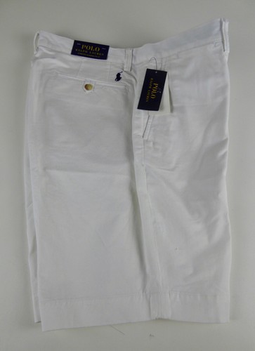 Pantalones cortos de sarga Polo Ralph Lauren elásticos de calce clásico mezcla algodón nuevo con etiquetas $75-85 - Imagen 11 de 31