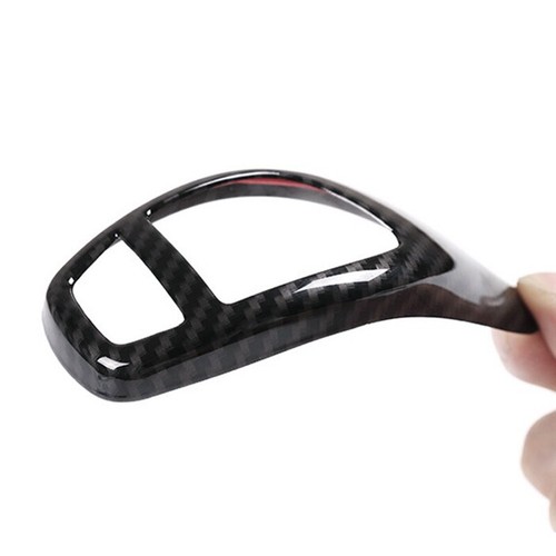 For 2014-2018 BMW X5 F15 X6 F16 Sport Carbon Fiber Gear Shifter Knob Trim Cover - Imagen 11 de 12