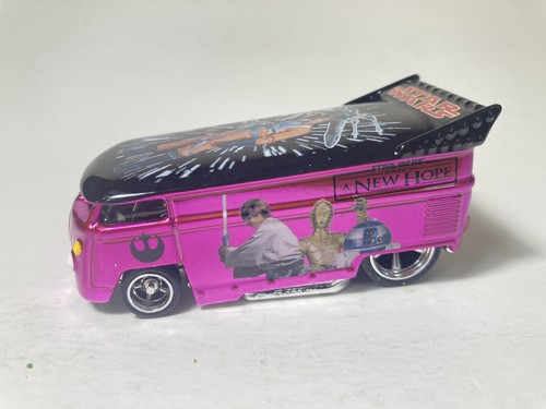 Loose Hot Wheels VW Drag Bus from CS Customs. Star Wars New Hope. Real Riders - Picture 2 of 4
