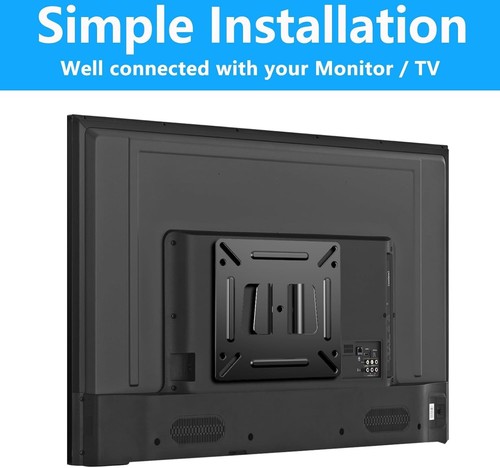 Soporte de montaje tv montaje en pared rv tv para 14-24 led lcd dormitorio salón 35lbs - Imagen 2 de 9