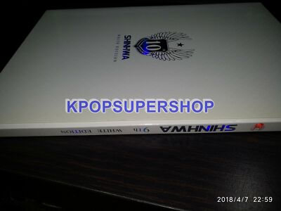Shinhwa 9th album Vol. 9 White Edition 10th Anniv. CD Great K-POP