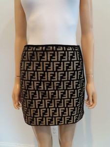 fendi zucca skirt