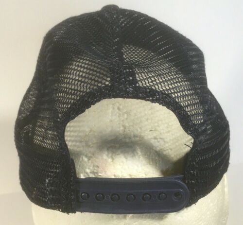 Cappello Camionista Nautica Snap Back Uomo Maglia Navy Mimetico 100% Cotone Spell Out - Foto 3 di 7