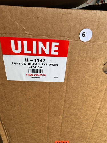 ULINE Honeywell H-1142 Porta Stream II Eye Wash Station Eyewash - Picture 2 of 5