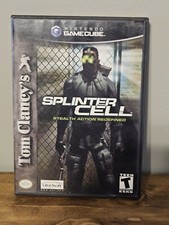 Tom Clancy's Splinter Cell (GameCube, 2003) With Manual Tested