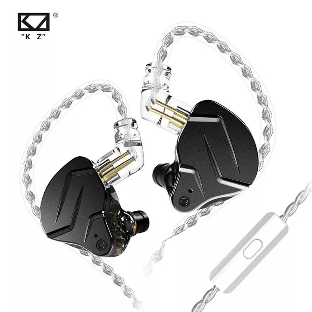 KZ ZSN PRO X 1DD+1BA Dynamic Drive Balanced Armature Hybri in Ear Earphone  G3U3