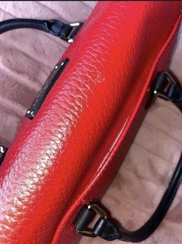 Kate Spade Grove Court Leslie Satchel Handbag DYNASTY RED colorblock - Bild 5 von 8