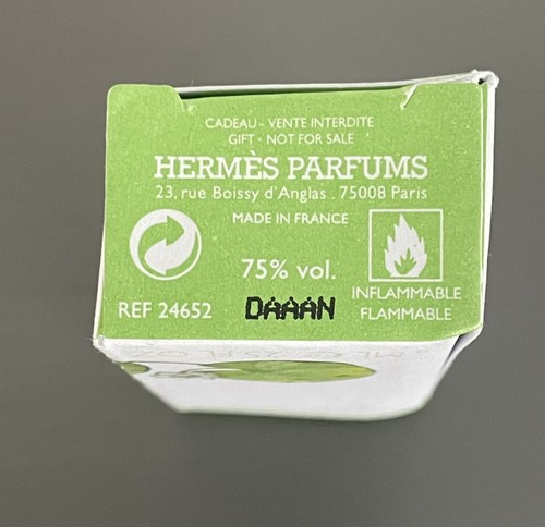 hermes un jardin sur le nil Eau De Parfum 7.5ml Miniature - Picture 5 of 6