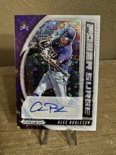 Panini Prizm Draft Picks 2020 Alec Burleson Autograph/50 STL Cardinals