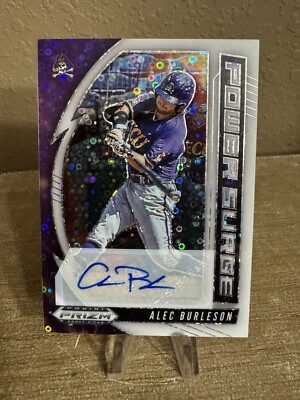 Panini Prizm Draft Picks 2020 Alec Burleson Autograph/50 STL Cardinals